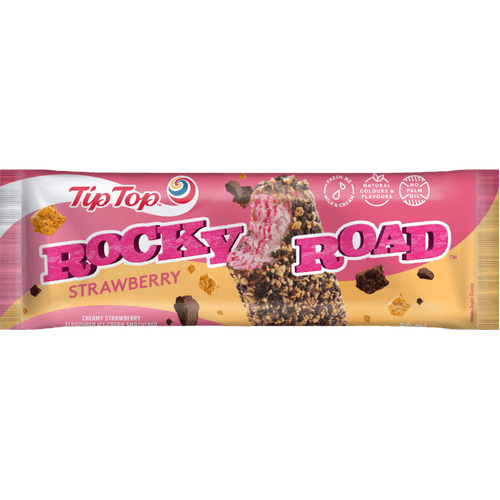 Tip Top Rocky Road Strawberry Ice Cream