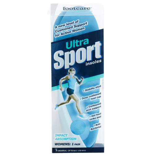 Footcare Ultra Sports Insoles Womans