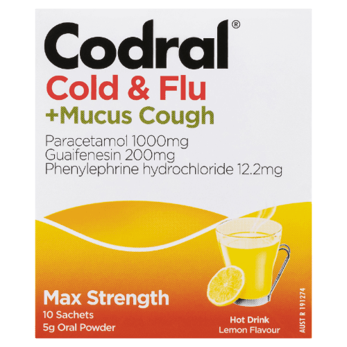 Codral Relief 6 Signs Lemon Sachets