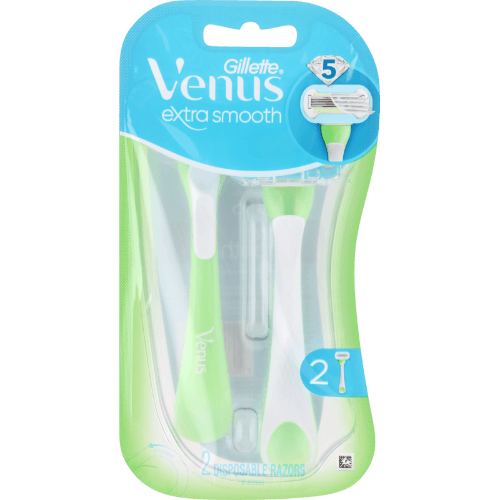 Gillette Venus Embrace Women's Disposable Razor & 2 Cartridge Refill
