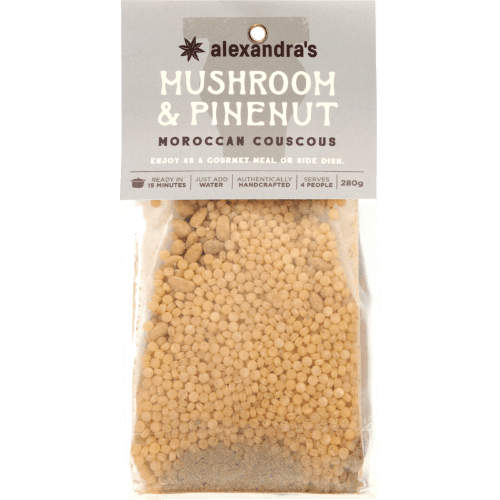 Alexandra's Mushroom & Pinenut Moroccan Couscous 280 g