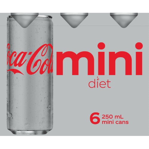 Diet Coca-Cola Soft Drink Cans