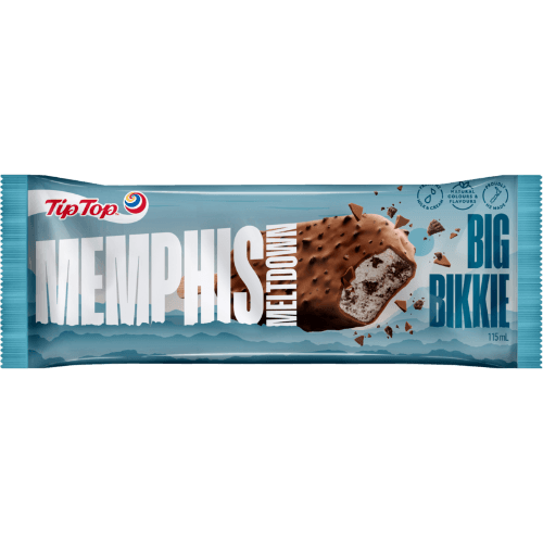 Tip Top Memphis Meltdown Big Bikkie Ice Cream