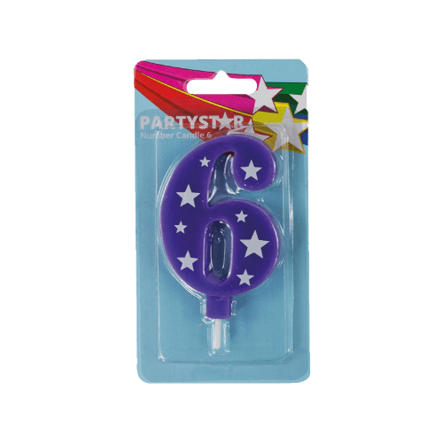 Korbond Number 6 Candle