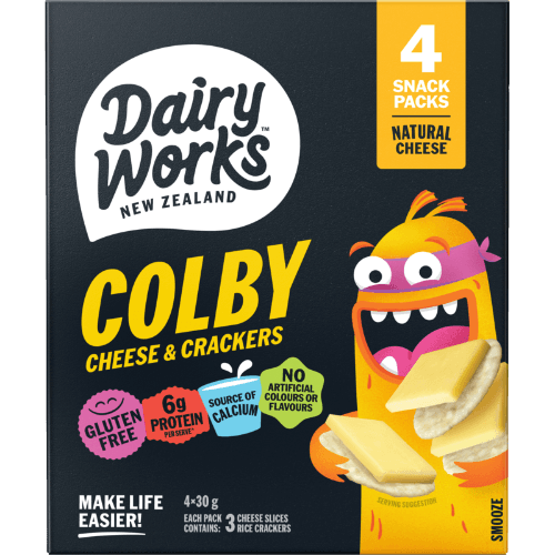 Dairyworks Colby Cheese & Crackers