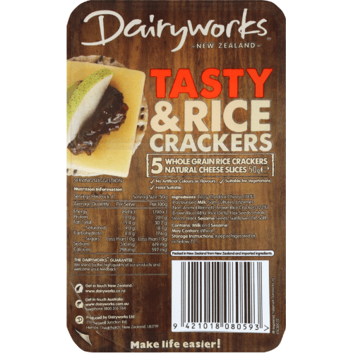 Dairyworks Tasty & Rice Crackers