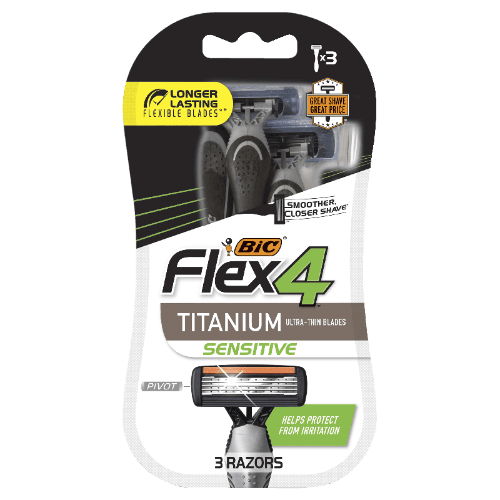 Bic Flex4 Sensitive Disposable Razor