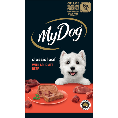 My Dog Classic Loaf With Gourmet Beef Wet Dog Food