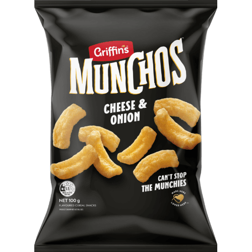 Griffin's Munchos Cheese & Onion Cereal Snacks