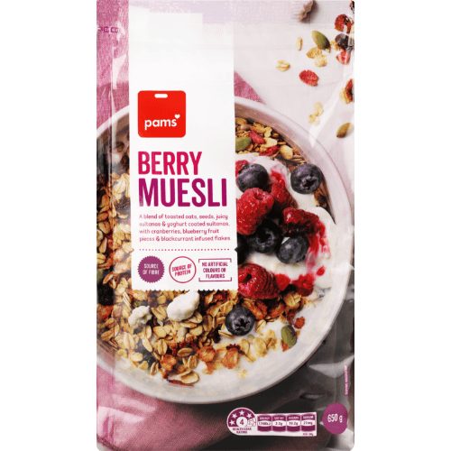 Pams Berry Muesli