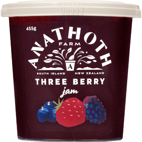 Anathoth Farm Three Berry Jam