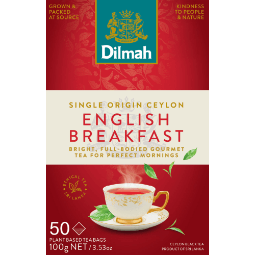 Dilmah English Breakfast Biodegradable Tea Bags