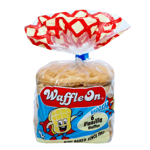 Waffle On Vanilla Bread