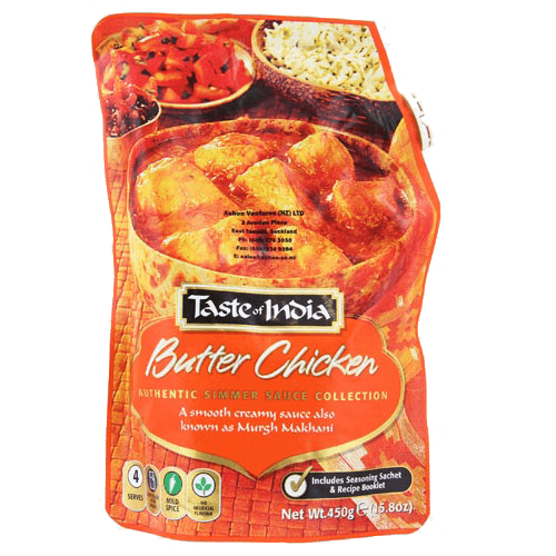Taste of India Butter Chicken Simmer Sauce
