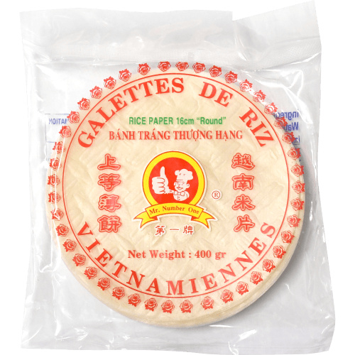 Mr. Number One Round Rice Paper
