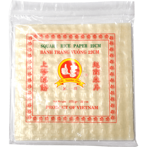 Mr. Number One Square Rice Paper 375 g