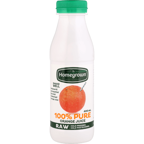 The Homegrown Juice Company 100% Pure Orange Juice