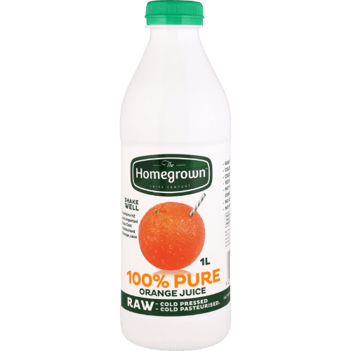 The Homegrown Juice Company 100% Orange Juice