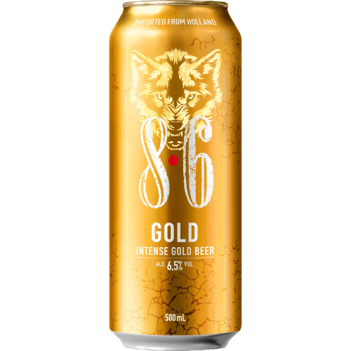 Bavaria 8.6 Gold Intense Gold Beer Can
