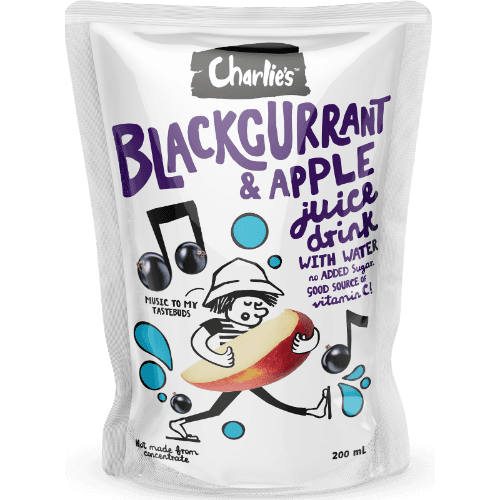 Charlie's Blackcurrant & Apple Juice Drink With Water