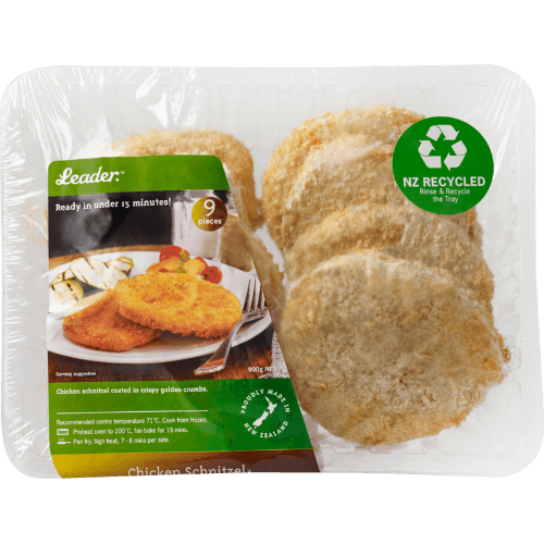 Leader Chicken Schnitzel 9 pack