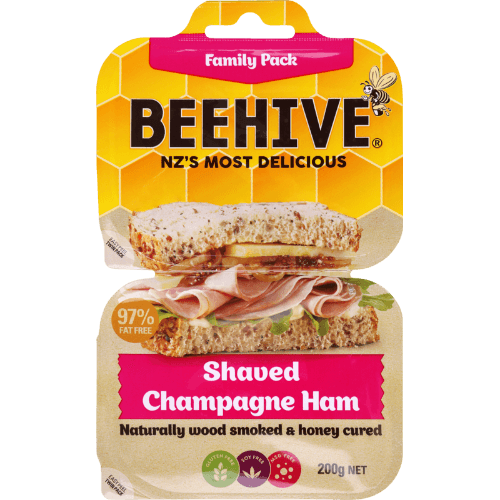 Beehive Shaved Champagne Ham