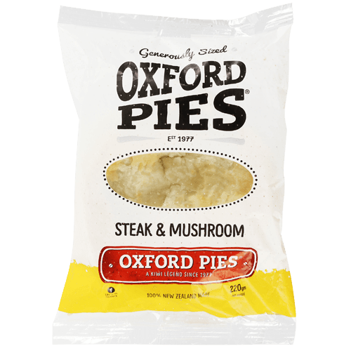 Oxford Pies Steak & Mushroom Pie