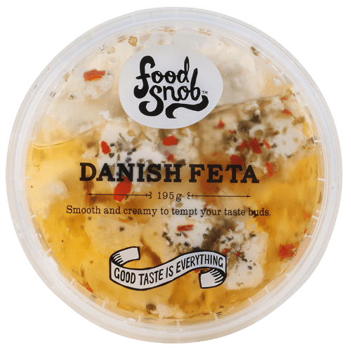 Food Snob Creamy Marinated Danish Feta