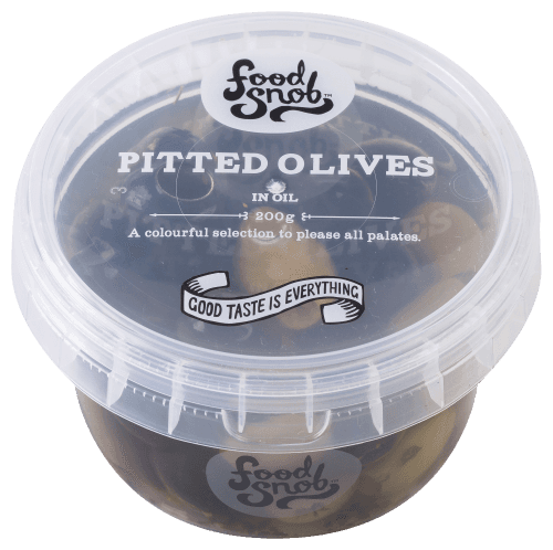 Food Snob Pitted Olives In Oil