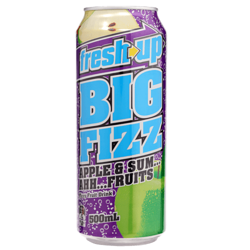 Fresh Up Big Fizz Apple & Sum...Ahh..Fruits Fizzy Fruit Drink
