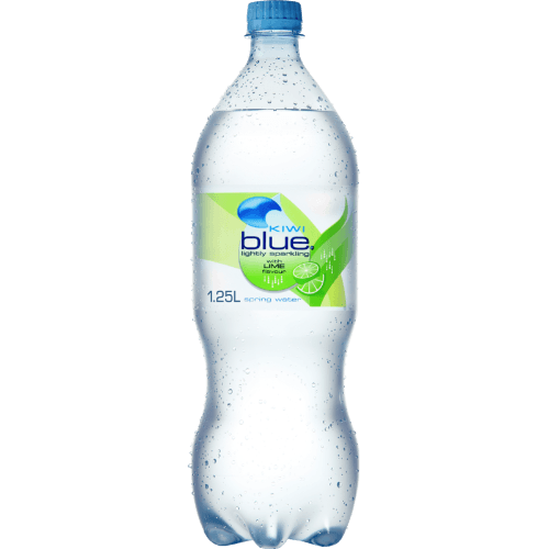 Kiwi Blue Lime Lightly Sparkling Spring Water