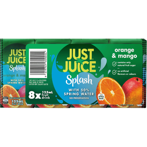 Just Juice Splash Orange & Mango Fruit Juice