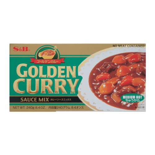 S&B Golden Hot Medium Hot Sauce Mix