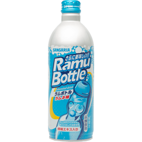 Sangaria Ramune Soft Drink Bottle