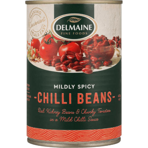 Delmaine Mild Spicy Chilli Beans