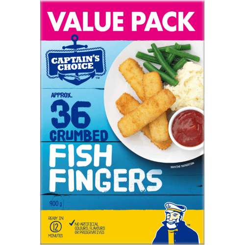 Captains Choice Crumbed Fish Fingers