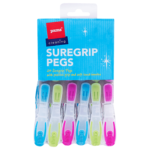 Pams Soft Grip Pegs