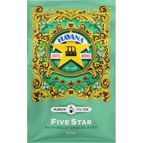 Havana Five Star Plunger Coffee