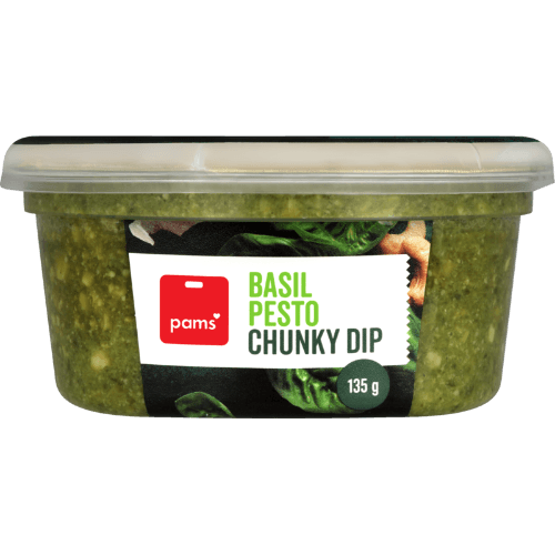 Pams Basil Pesto Chunky Dip
