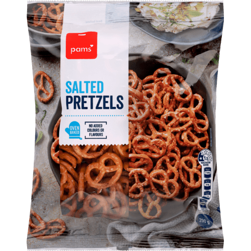 Pams Salted Pretzels