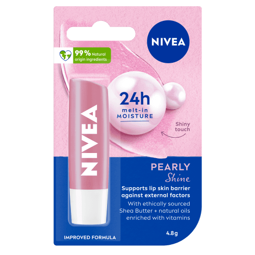 Nivea Pearly Shine Lip Balm