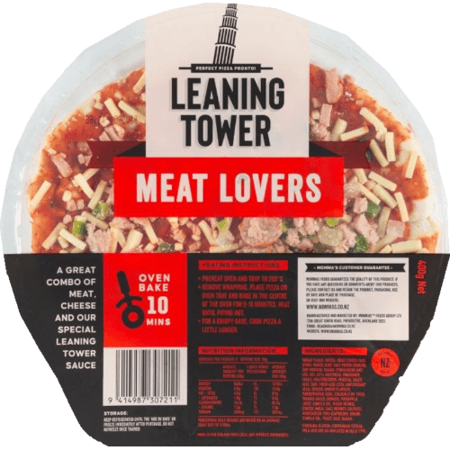 Leaning Tower Meat Lovers Pizza