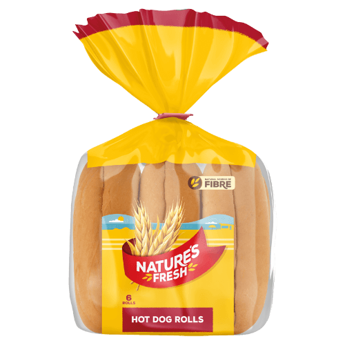 Nature's Fresh Hot Dog Rolls