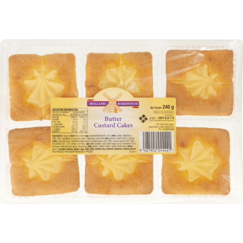 Holland Bakehouse Butter Custard Cakes