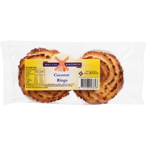 Holland Bakehouse Coconut Rings 180 g