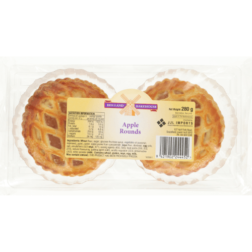 Holland Bakehouse Apple Rounds 280 g