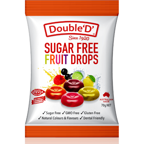 Double 'D' Sugar Free Fruit Drops
