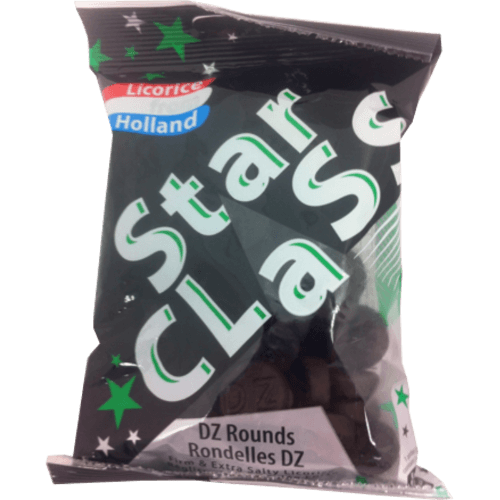 Star Class Double Salted Licorice Rounds