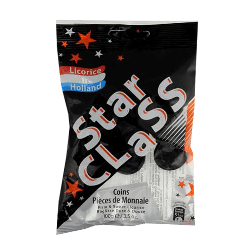 Star Class Licorice Coins