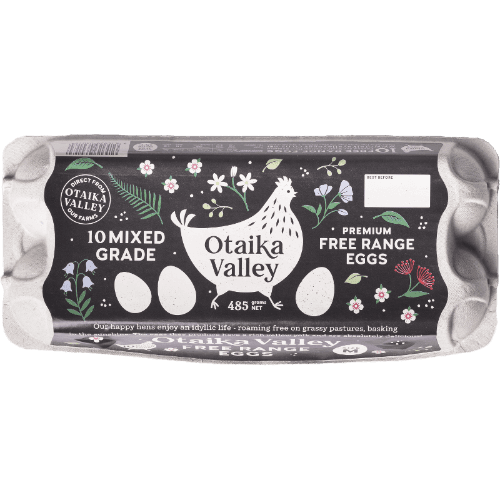 Otaika Valley Premium Free Range Mixed Grade Eggs
